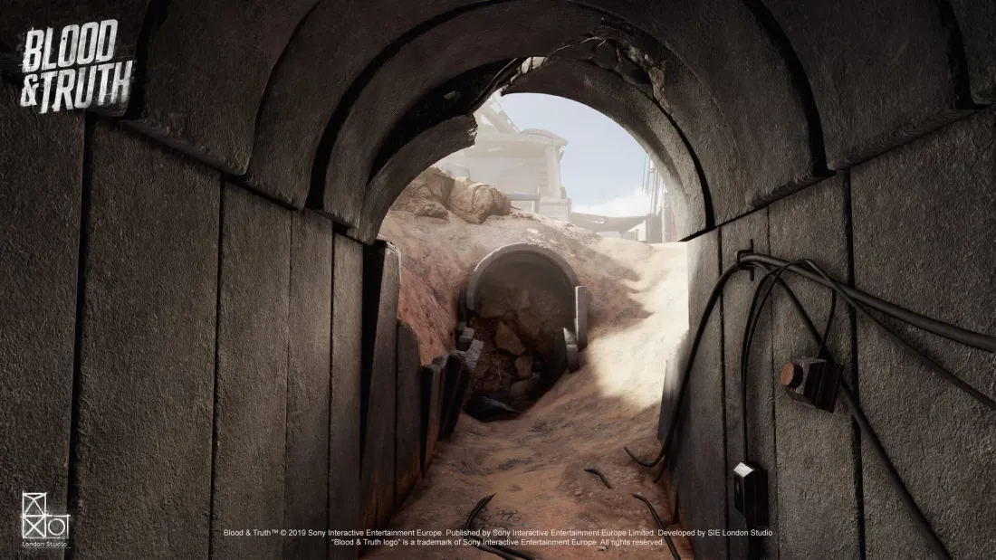 Blood & Truth (PSVR) art d'environnement 4