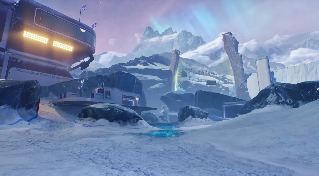 Splitgate 2 · Glacier art d'environnement 1