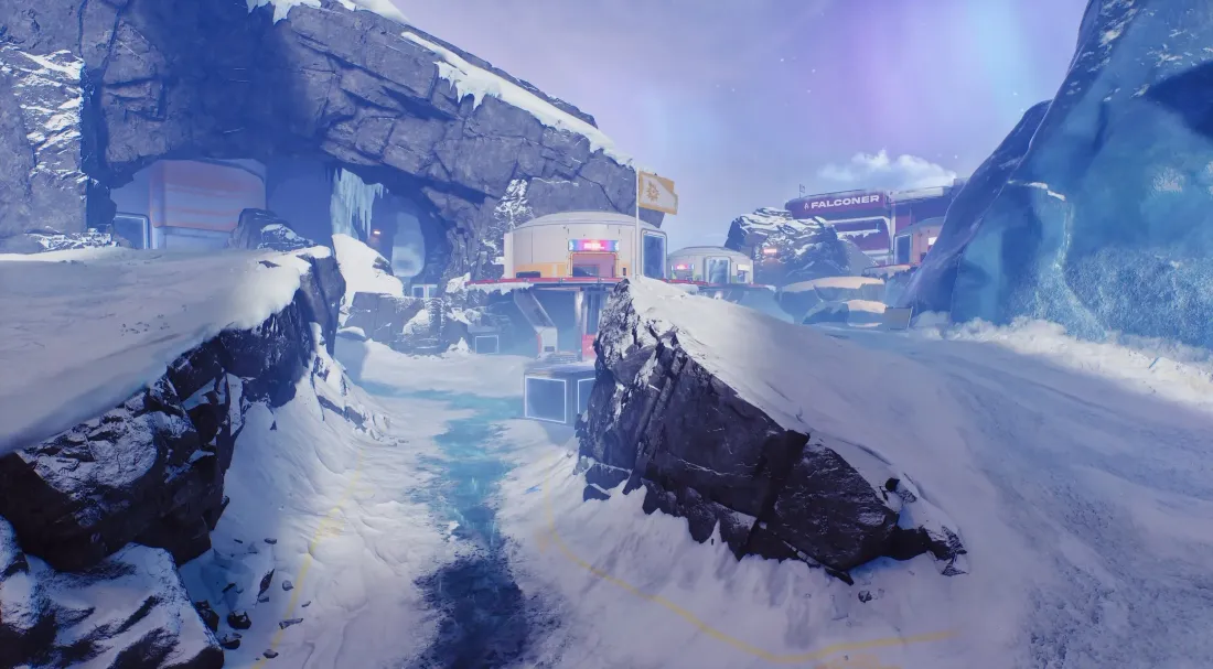 Splitgate 2 · Glacier art d'environnement 5