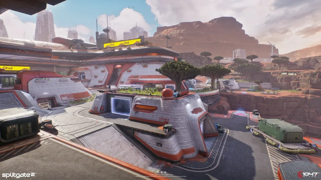 Splitgate 2 · Frontier art d'environnement 2