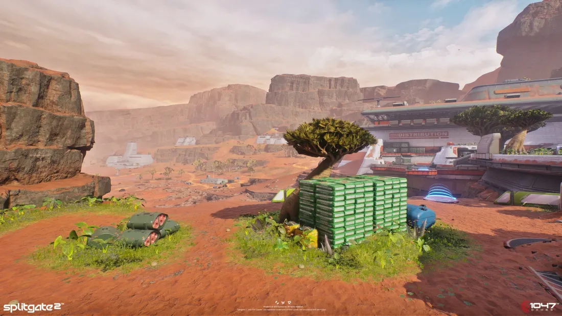 Splitgate 2 · Frontier art d'environnement 3