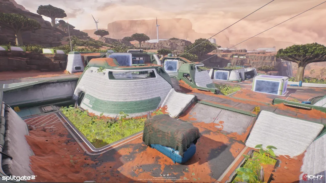 Splitgate 2 · Frontier art d'environnement 5